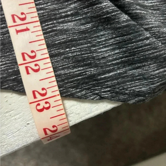 Zyia Active Infinity Tank Top Tie Front Space Dye Black Size XXL New NWT - Picture 4 of 7